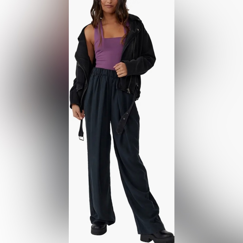 Free People elastic waist pants